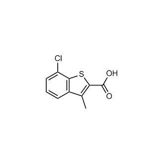 7-Chloro-3-methylbenzo[b]thiophene-2-carboxylic acid