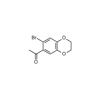 1-(7-Bromo-2,3-dihydrobenzo[b][1,4]dioxin-6-yl)ethanone