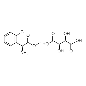 (S)-2-Chlorophenyl glycine methyl ester tartrate salt