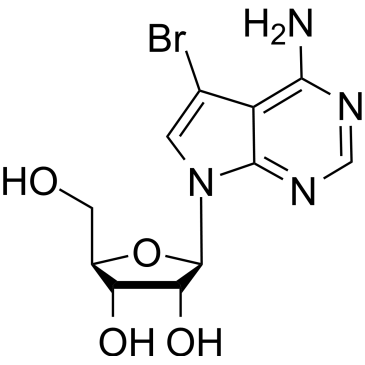 (2R,3R,4S,5R)-2-(4-Amino-5-bromo-7H-pyrrolo[2,3-d]pyrimidin-7-yl)-5-(hydroxymethyl)tetrahydrofuran-3,4-diol