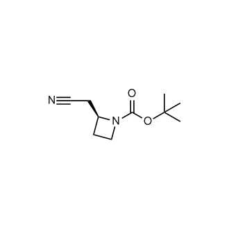 (S)-tert-Butyl 2-(cyanomethyl)azetidine-1-carboxylate