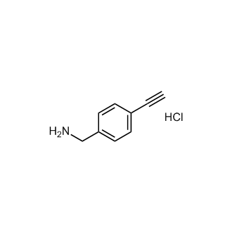 (4-Ethynylphenyl)methanamine hydrochloride