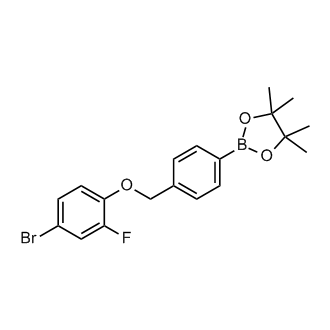 2-(4-((4-Bromo-2-fluorophenoxy)methyl)phenyl)-4,4,5,5-tetramethyl-1,3,2-dioxaborolane