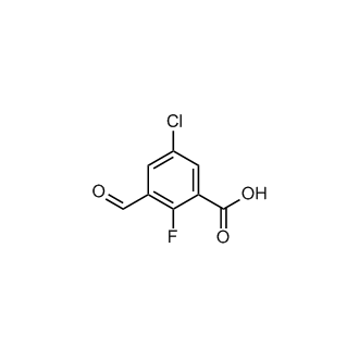 5-Chloro-2-fluoro-3-formylbenzoic acid