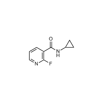N-cyclopropyl-2-fluoronicotinamide