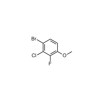 1-Bromo-2-chloro-3-fluoro-4-methoxybenzene
