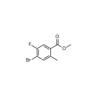 Methyl 4-bromo-5-fluoro-2-methylbenzoate