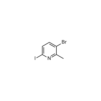 3-Bromo-6-iodo-2-methylpyridine