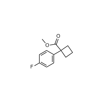 Methyl 1-(4-fluorophenyl)cyclobutanecarboxylate