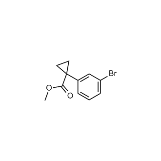 Methyl 1-(3-bromophenyl)cyclopropane-1-carboxylate