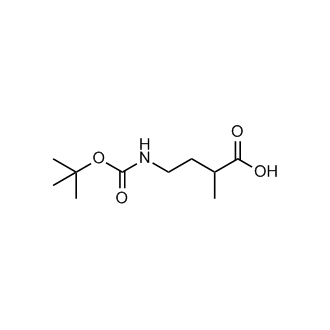 4-((tert-Butoxycarbonyl)amino)-2-methylbutanoic acid