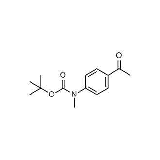 tert-Butyl (4-acetylphenyl)(methyl)carbamate