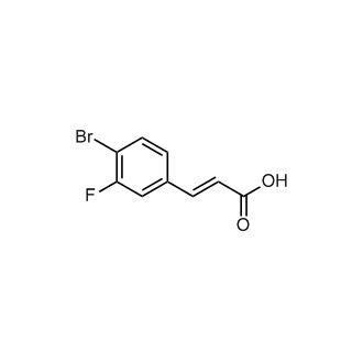 3-(4-Bromo-3-fluorophenyl)acrylic acid