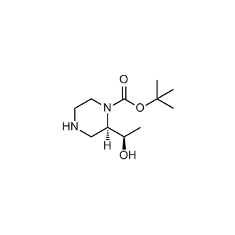 tert-Butyl (R)-2-((R)-1-hydroxyethyl)piperazine-1-carboxylate