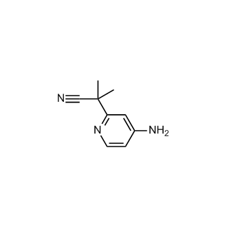 2-(4-Aminopyridin-2-yl)-2-methylpropanenitrile