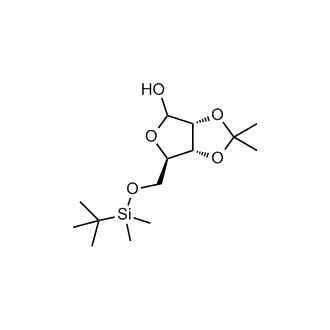 (3aR,6R,6aR)-6-(((tert-Butyldimethylsilyl)oxy)methyl)-2,2-dimethyltetrahydrofuro[3,4-d][1,3]dioxol-4-ol