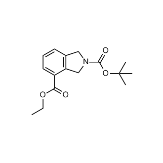 2-(tert-Butyl) 4-ethyl isoindoline-2,4-dicarboxylate
