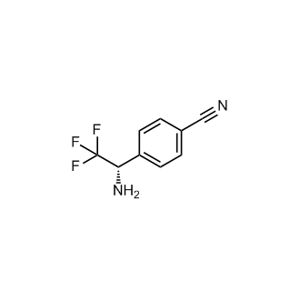 (S)-4-(1-Amino-2,2,2-trifluoroethyl)benzonitrile