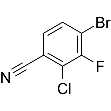 4-Bromo-2-chloro-3-fluorobenzonitrile