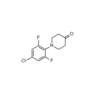 1-(4-Chloro-2,6-difluorophenyl)piperidin-4-one