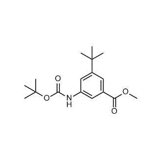 Methyl 3-((tert-butoxycarbonyl)amino)-5-(tert-butyl)benzoate