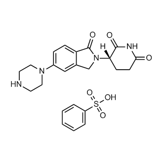 (S)-3-(1-Oxo-5-(piperazin-1-yl)isoindolin-2-yl)piperidine-2,6-dione benzenesulfonate
