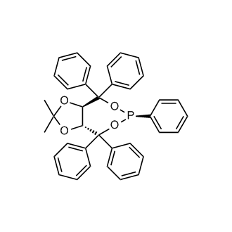 (3aR,8aR)-2,2-Dimethyl-4,4,6,8,8-pentaphenyltetrahydro-[1,3]dioxolo[4,5-e][1,3,2]dioxaphosphepine