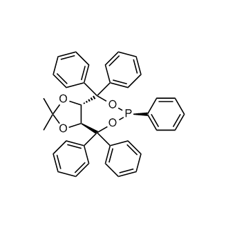 (3aS,8aS)-2,2-Dimethyl-4,4,6,8,8-pentaphenyltetrahydro-[1,3]dioxolo[4,5-e][1,3,2]dioxaphosphepine