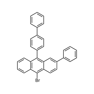 9-([1,1'-Biphenyl]-4-yl)-10-bromo-2-phenylanthracene
