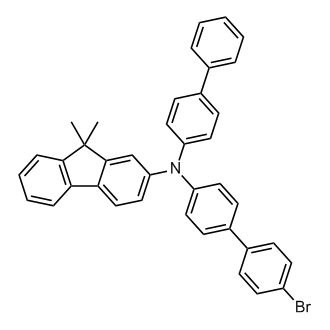 N-([1,1'-Biphenyl]-4-yl)-N-(4'-bromo-[1,1'-biphenyl]-4-yl)-9,9-dimethyl-9H-fluoren-2-amine
