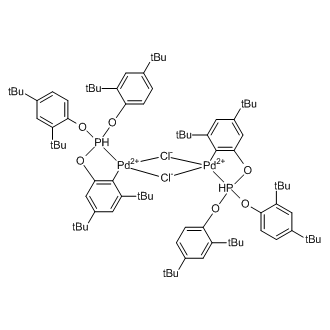 2-[Bis(2,4-di-tert-butyl-phenoxy)phosphinooxy]-3,5-di(tert-butyl)phenyl-palladium(II) chloride dimer