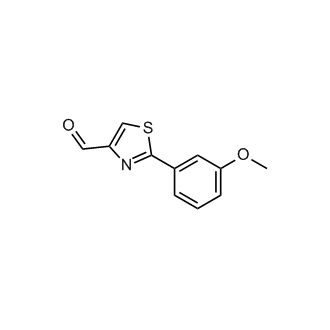 2-(3-Methoxyphenyl)thiazole-4-carbaldehyde