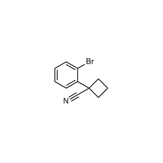 1-(2-Bromophenyl)cyclobutane-1-carbonitrile