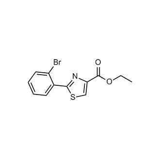 Ethyl 2-(2-bromophenyl)thiazole-4-carboxylate