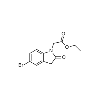 Ethyl 2-(5-bromo-2-oxoindolin-1-yl)acetate