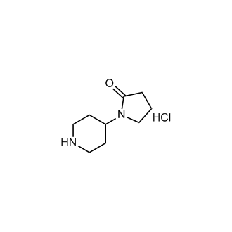 1-(Piperidin-4-yl)pyrrolidin-2-one hydrochloride