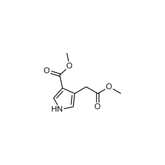 Methyl 4-(2-methoxy-2-oxoethyl)-1H-pyrrole-3-carboxylate