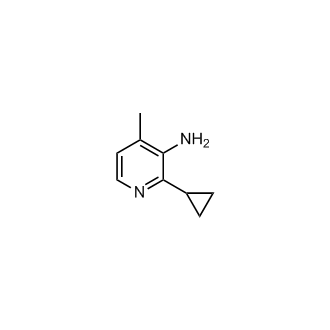 2-Cyclopropyl-4-methylpyridin-3-amine