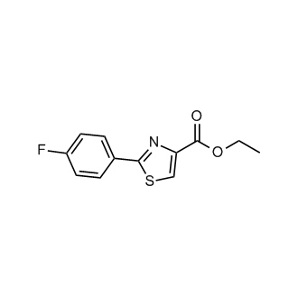 Ethyl 2-(4-fluorophenyl)thiazole-4-carboxylate