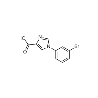 1-(3-Bromophenyl)-1H-imidazole-4-carboxylic acid