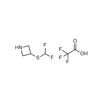 3-((Difluoromethyl)thio)azetidine 2,2,2-trifluoroacetate