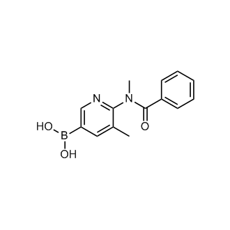 (5-Methyl-6-(N-methylbenzamido)pyridin-3-yl)boronic acid