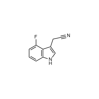 2-(4-Fluoro-1H-indol-3-yl)acetonitrile
