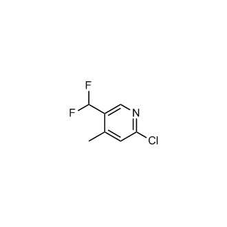 2-Chloro-5-(difluoromethyl)-4-methylpyridine