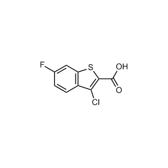 3-Chloro-6-fluoro-1-benzothiophene-2-carboxylic acid