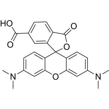3',6'-Bis(dimethylamino)-3-oxospiro[isobenzofuran-1(3H),9'-[9H]xanthene]-6-carboxylic acid