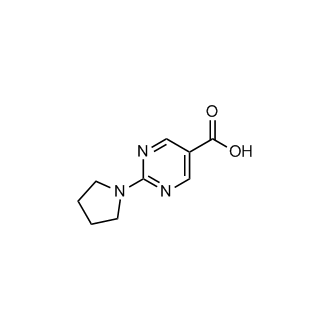 2-(Pyrrolidin-1-yl)pyrimidine-5-carboxylic acid
