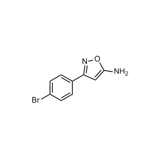 3-(4-Bromophenyl)isoxazol-5-amine