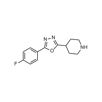 4-[5-(4-Fluorophenyl)-1,3,4-oxadiazol-2-yl]piperidine