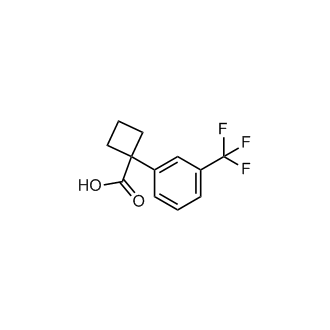 1-[3-(Trifluoromethyl)phenyl]cyclobutane-1-carboxylic acid